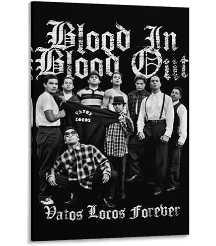 Amazon.com: Blood in Blood Out Movie Canvas Art Poster and Wall